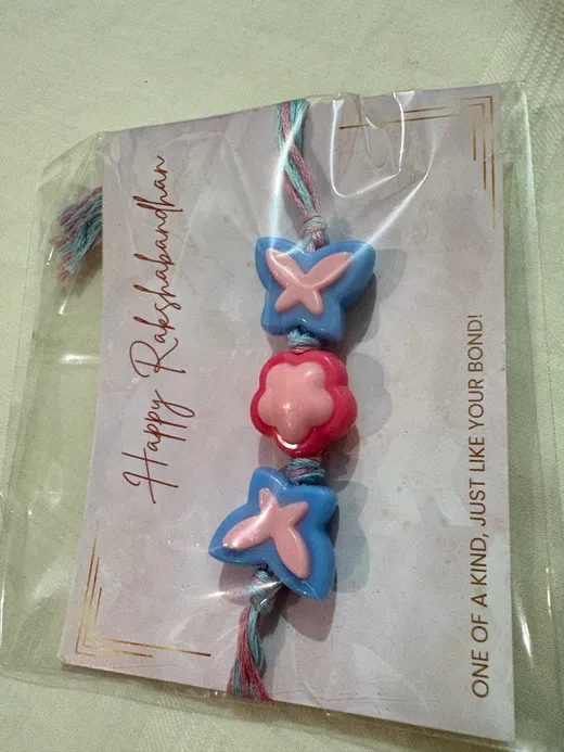 Butterfly & Star Rakhi
