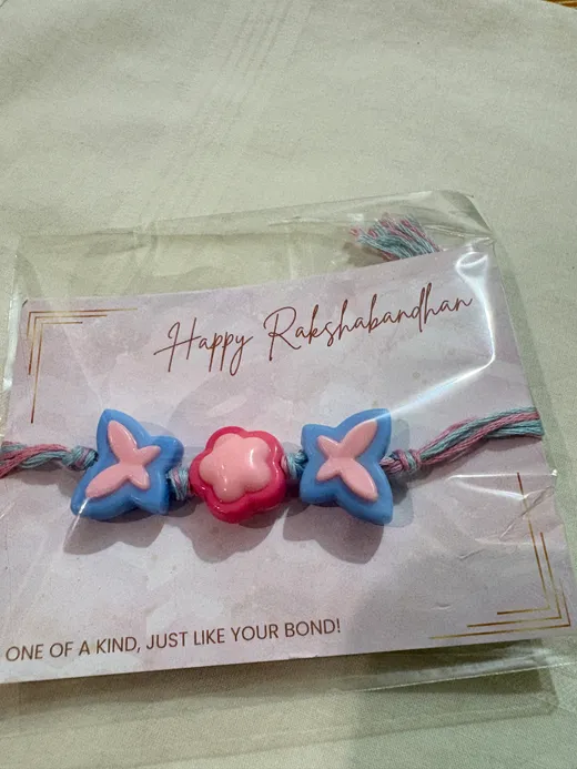 Twin Butterfly Rakhi